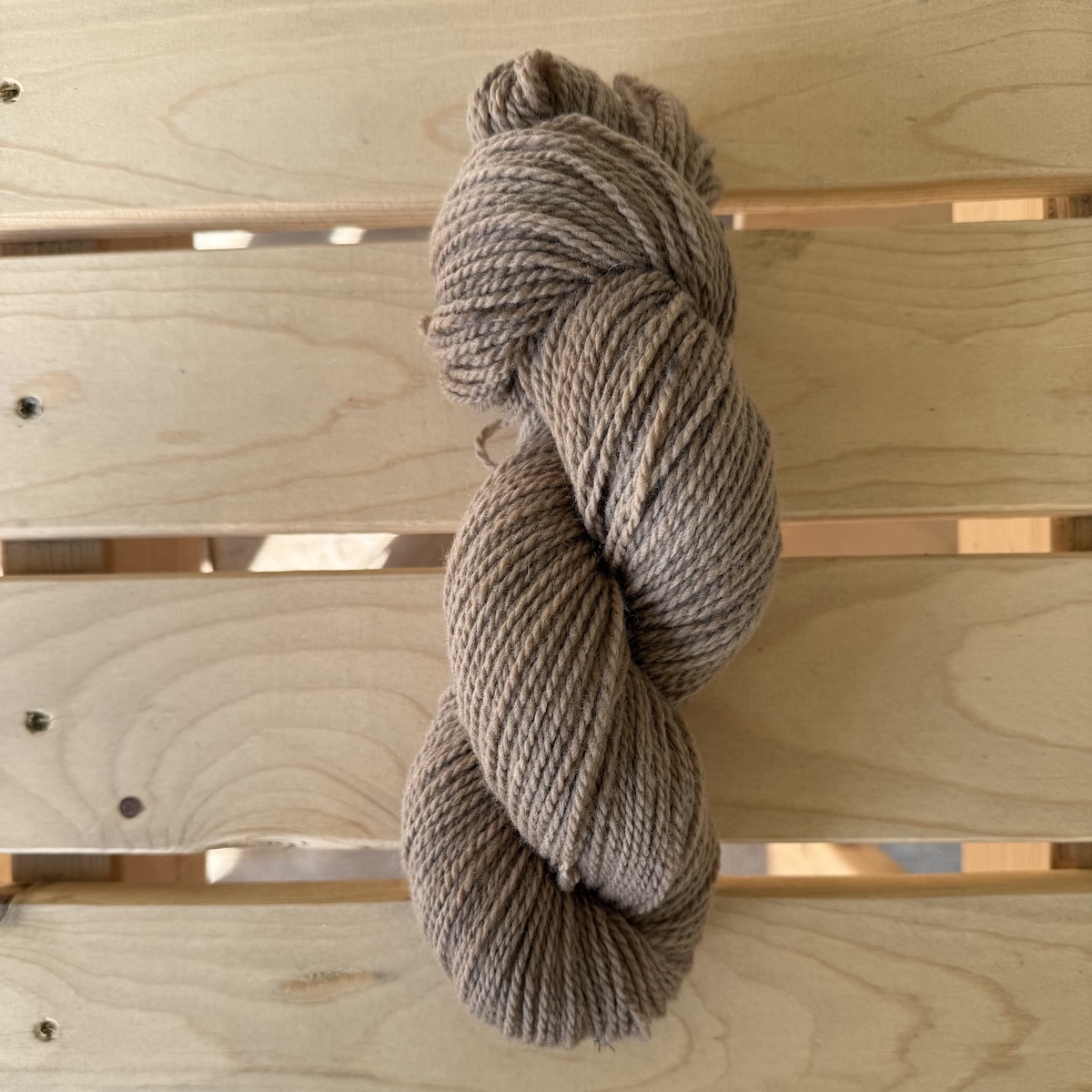 Twisted Oaks, Natural Dyed, 100% Corriedale 2 ply DK